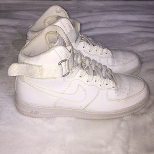 nike air force ones (high)